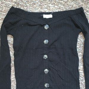 off the shoulder top